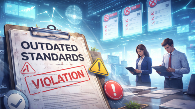 Outdated Standards Is Now a Compliance Violation