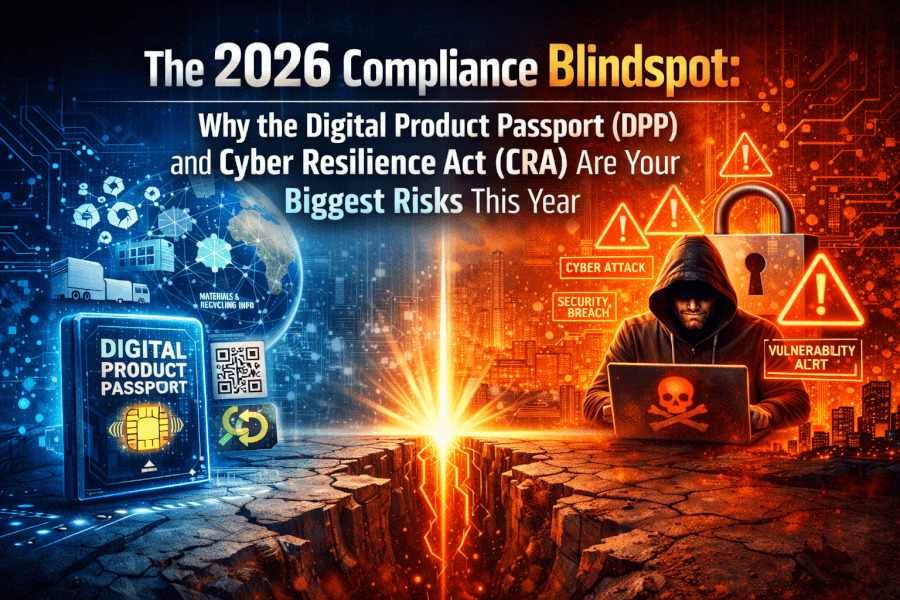 The 2026 Compliance Blindspot: Why the Digital Product Passport (DPP) and Cyber Resilience Act (CRA) Are Your Biggest Risks This Year